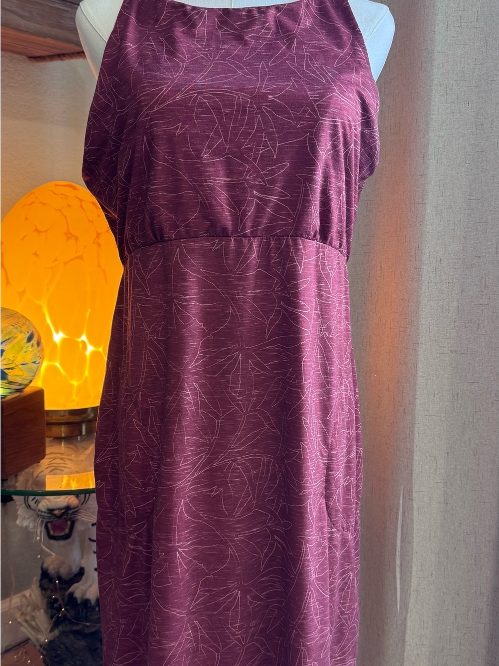 Prana Rose-Mauve Sleeveless Dress